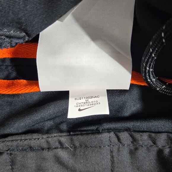 Nike Dri-fit Men Golf Pant Cargo CV7950-010 Zipper Pocket Black Size M (30x28.5) - Picture 10 of 12